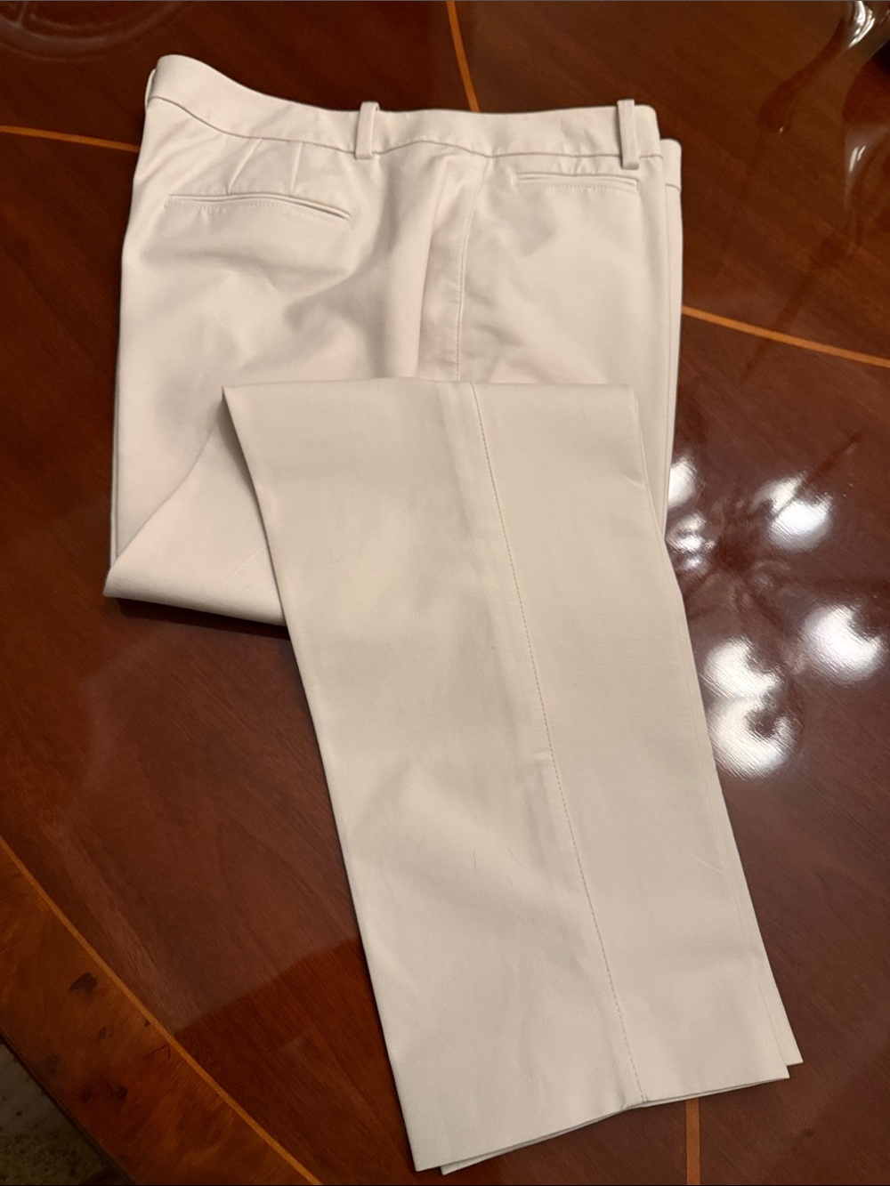 Cream colored women’s pants
